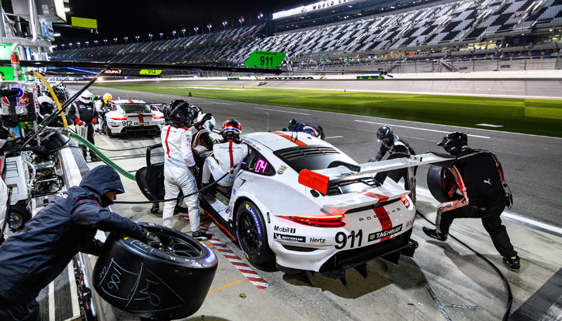 Daytona Rolex 24 Hours -Double Porsche Podiums in IMSA Debut of 911 RSR-19. 